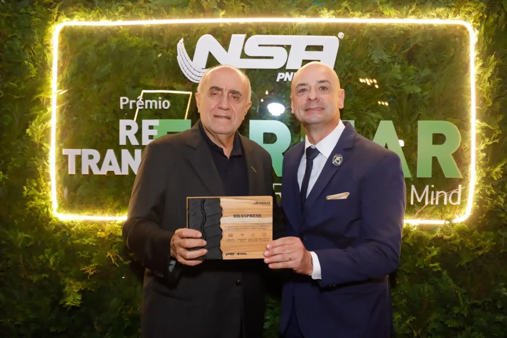 Prêmio Retransformar 2026 NSA Pneutec: entrega do prêmio a empresa parceira (foto 14)
